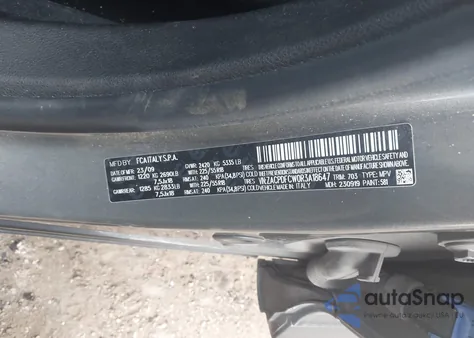 2024 Dodge Hornet R/T из США, поврежденный, VIN ZACPDFCW0R3A18647